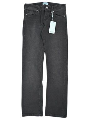 Revice Low Down Jeans in Jet Black
